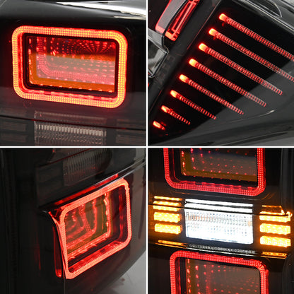 LED Tail Lights for Toyota 4Runner 2010-2023 [SR5,Trail,TRD,TRD Pro,Limited,Venture,Nightshade],w/3D Animation DRL/Sequential Turn Signal - OMOTOR