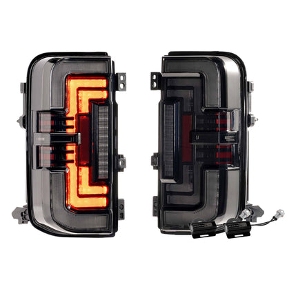 XB LED Smoked Taillights for Ford Bronco 21+ - OMOTOR