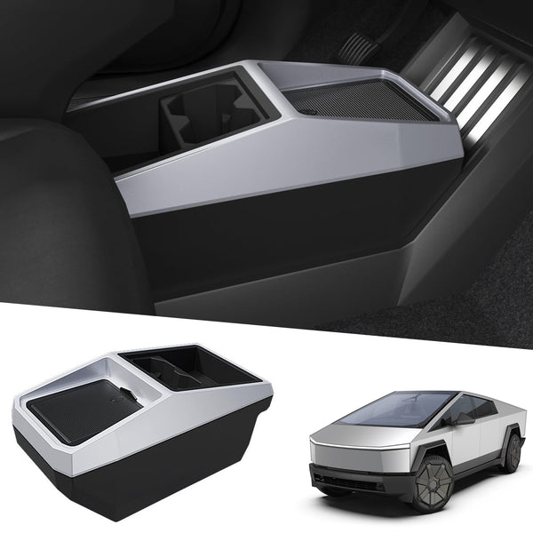 Floor Console Organizer Compatible with Tesla Cybertruck 2024 - OMOTOR