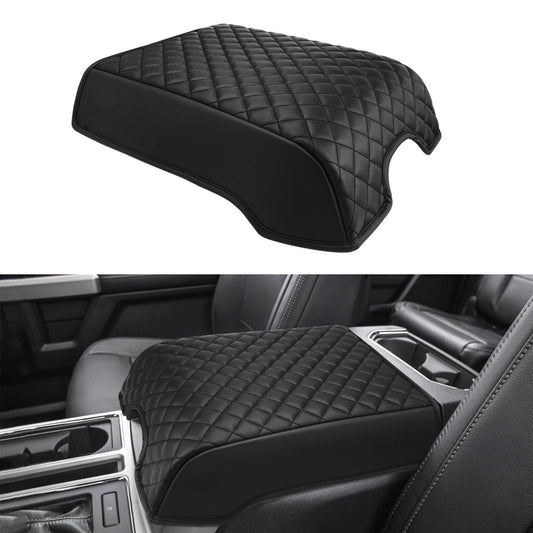 Center Console Armrest Cover for 2015-2020 Ford F150, 2017-2022 F250 F350 F450 F550, 2018-2024 Expedition - OMOTOR