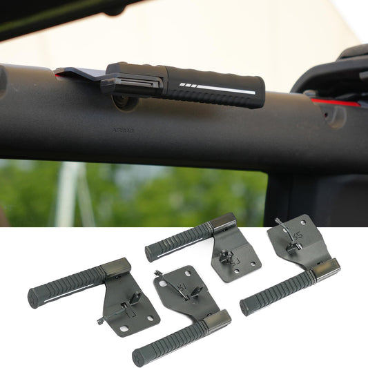 Updated Grab Handles Compatible with Ford Bronco 2021-2024 2/4 Door Soft & Hard Top - OMOTOR