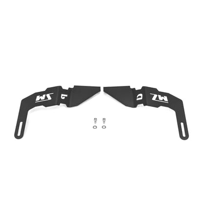 32" 180W High Power LED Light Bar & Front Bumper Lower Grille Mounting Brackets w/Rocker Switch Wiring Kit Compatible with Toyota Tacoma 2016-2022