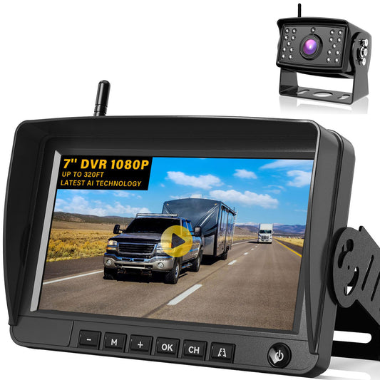 RV Wireless Backup Camera Plug and Play - OMOTOR