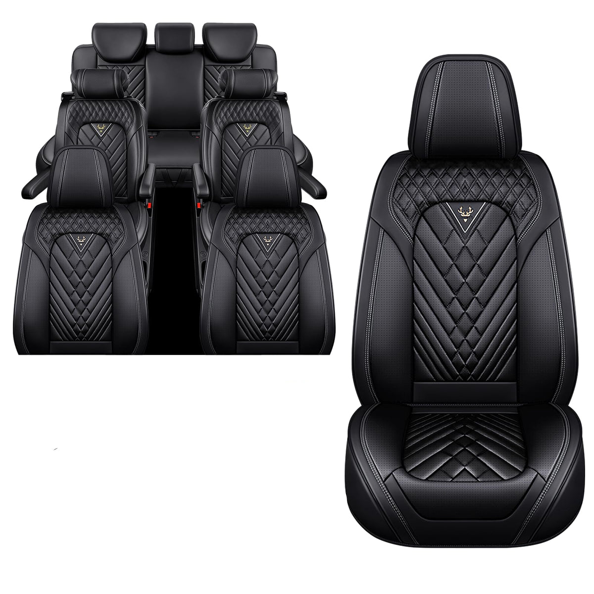 7-Seat for Toyota Sequoia Car Seat Covers 2001-2026