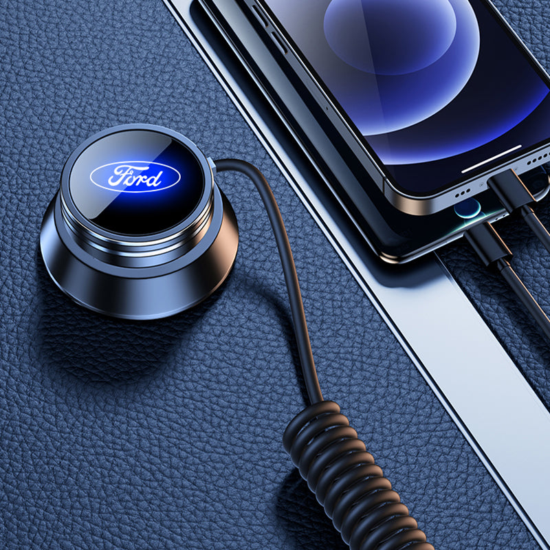 Ford Car Charger Fast Charging Adapter Compatible with Focus/Mondeo/Edge - OMOTOR