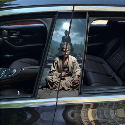 Universal Car Center B Pillar Sticker - Black Myth Wukong - OMOTOR