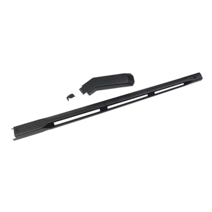 Carbon Fiber Style Windshield Wiper Cover Trims for Tesla Cybertruck