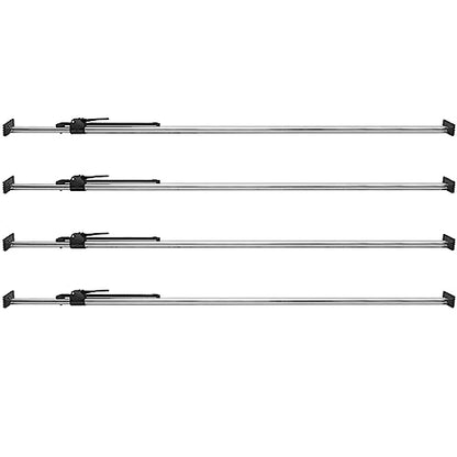 Cargo Bar, Truck Bed Bar Adjustable from 40" to 73", Heavy-Duty Steel Cargo Stabilizer Bar with 220 lbs Capacity, Truck Load Bar Stop Sliding for Pickup Truck Bed, SUV, Minitruck - OMOTOR