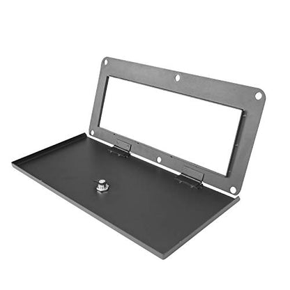 Bed Security Lock Lid Extra Storage for Toyota Tacoma 2005-2023 2nd & 3rd Gen (Black Steel)