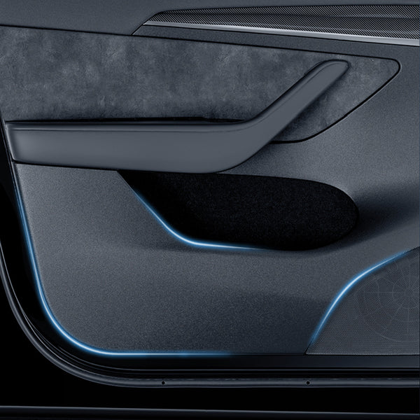 Tesla Model Y/3 Door Kick Panel Protectors - ABS Anti-Scratch Guard - OMOTOR