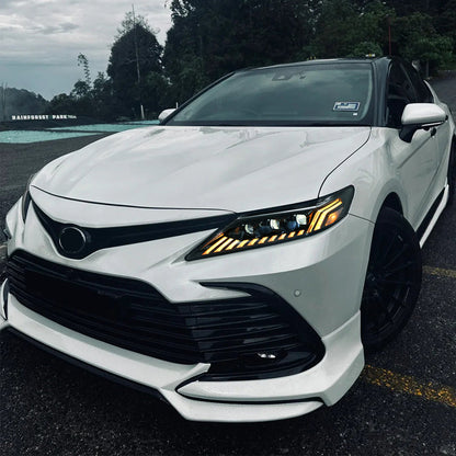 New Headlights For 2018-2024 Toyota Camry LE SE XLE XSE TRD (Audi Model) - OMOTOR