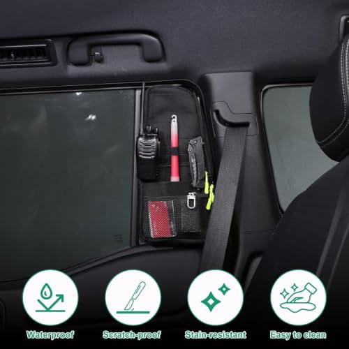 Rear Side Window Storage Bag Compatible with Toyota Land Cruiser Prado 250 J250 LC250/Lexus GX550 2024 2025+