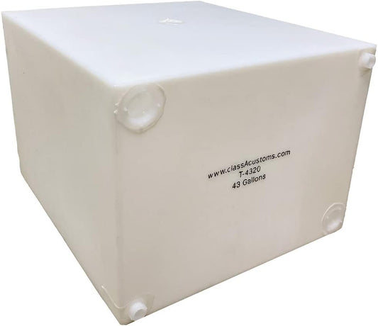 Class A Customs | 43 Gallon RV Concession Fresh and Gray Water Holding Tank | T-4320