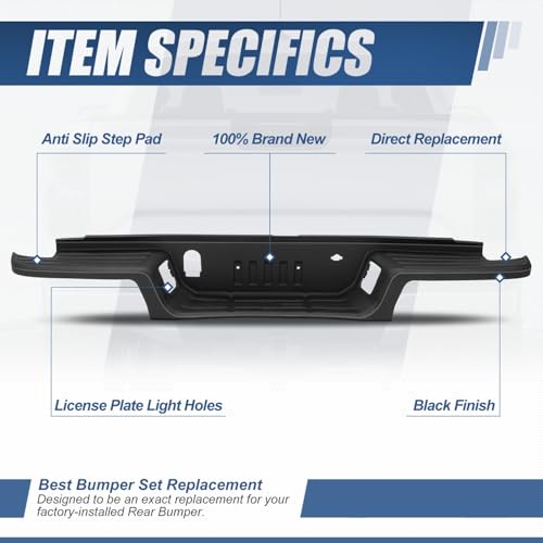 Rear Bumper Step Pads for Ford Ranger 2019-2023