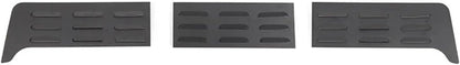 JeCar Aluminum Rear Door Vent Louver Cover Compatible with 4Runner 2010 Up Trunk Exhaust Opening Air Outlet Panel Car Exterior Accessories