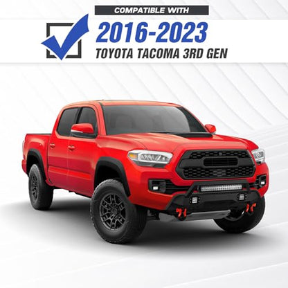 Front Bumper Compatible with Toyota Tacoma 3rd Gen 2016-2023
