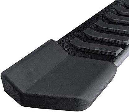 Side Step Nerf Bar Running Board Replacement for Ford F-150 Crew Cab 04-14（4 Full Size Door）,6 Inch Step Pad Design,OE Style (Black Powder-Coating) - OMOTOR