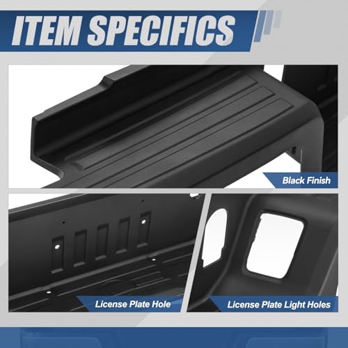 Rear Bumper Step Pads for Ford Ranger 2019-2023