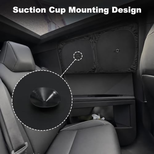 Side Window Sun Shade with SuUV Protection Tesla Cybertruck (4-PCS)