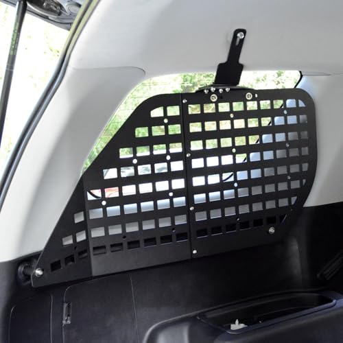 Rear Window Molle Panel Modular Storage Panel System with 4 Storage Bag for Toyota 4Runner 2010-2023