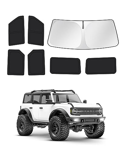 7PCS Windshield Sun Shade for 2021-2026 Ford Bronco 4 Door