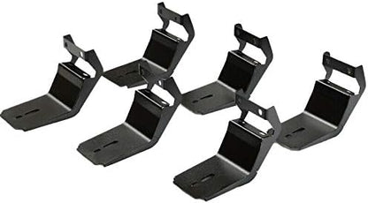 Side Step Nerf Bar Running Board Replacement for Ford F-150 Crew Cab 04-14（4 Full Size Door）,6 Inch Step Pad Design,OE Style (Black Powder-Coating) - OMOTOR