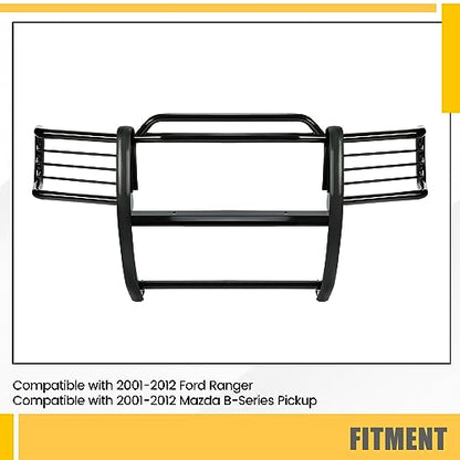 Brush Guard Bull Bar for Ford Ranger Mazda B-Series Pickup 2001-2012