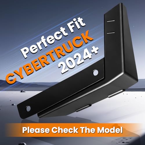 4PCS Wheel Fairing Delete Covers for Cybertruck 2024 - 2026