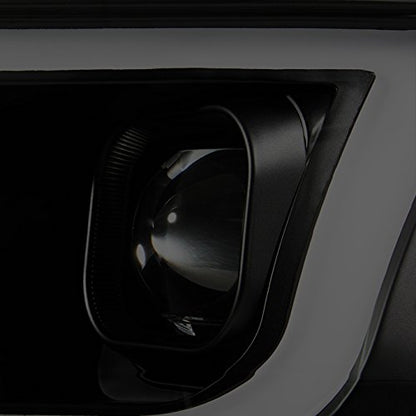 Projector Headlights LED DRL Smoke Lens For 2015-2022 Chevy Colorado