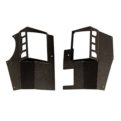 Rugged Steel Rear Quarter Panel Guard Kit for Jeep Wrangler JKU 2007-2018