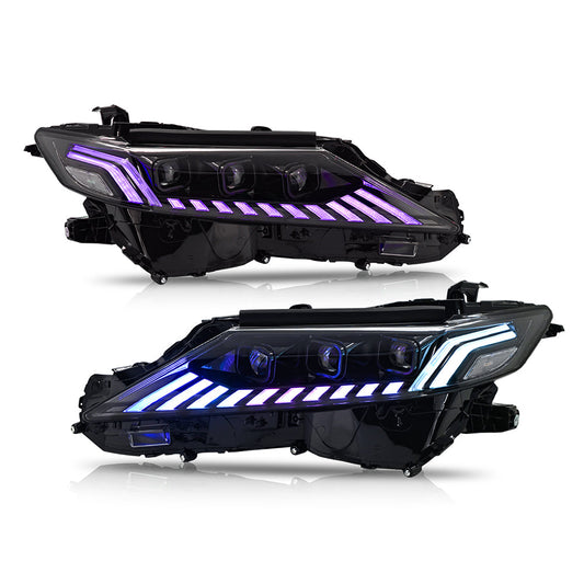 RGB Headlights For 2018-2024 Toyota Camry LE SE XLE XSE TRD (Audi Model) - OMOTOR