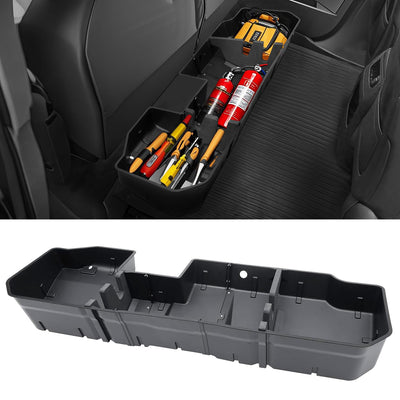 Underseat Storage Box Compatible with 2014-2018 Chevy Silverado/GMC Sierra LD, 2015-2019 Silverado/Sierra HD