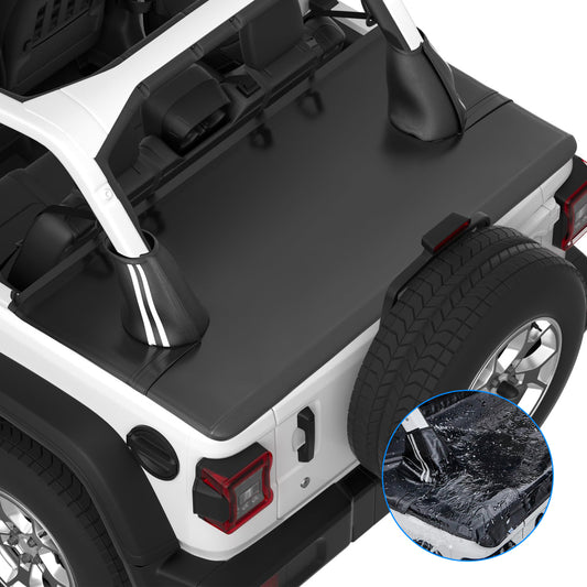 Tonneau Cover 4 Door Compatible with Wrangler JLU 2018-2025 - OMOTOR