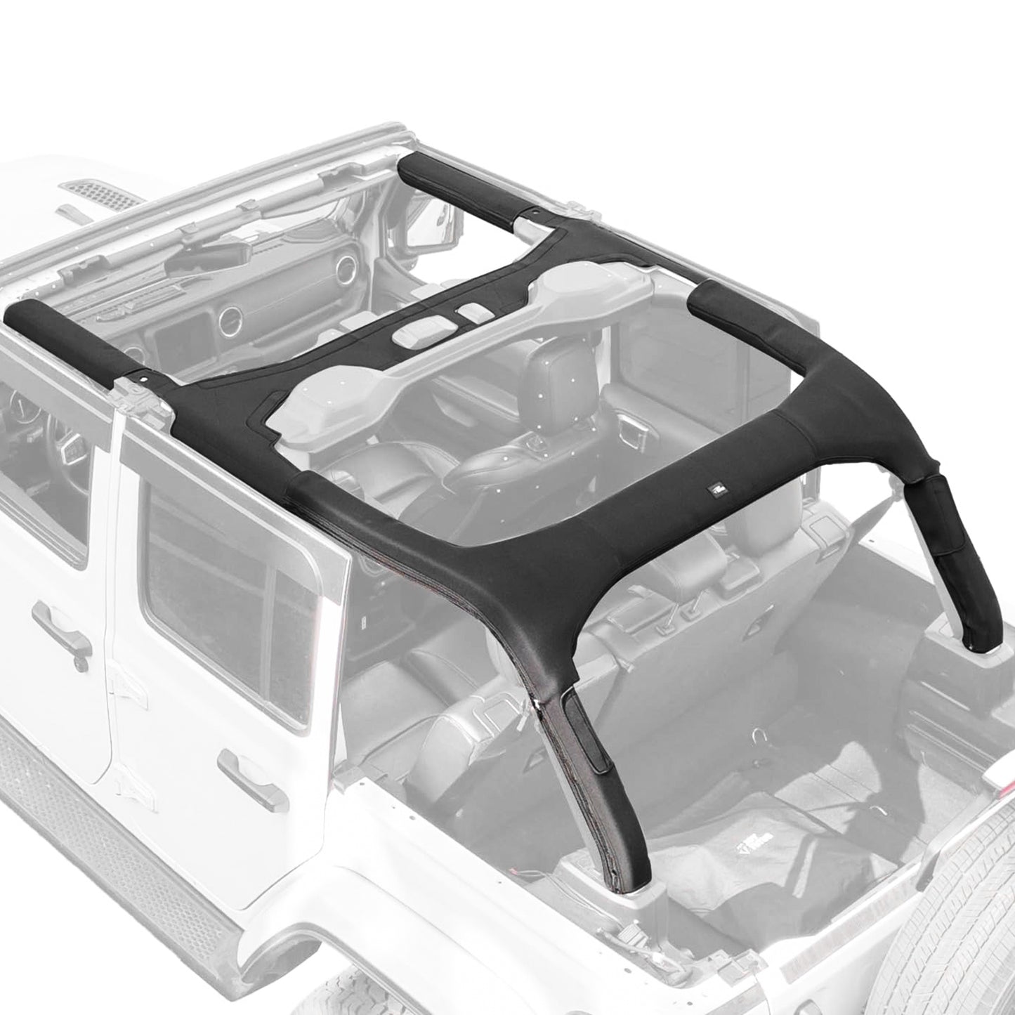 Roll Bar Cover Compatible with 2018-2025 Wrangler JL Unlimited JLU, JL 4 Doors - OMOTOR