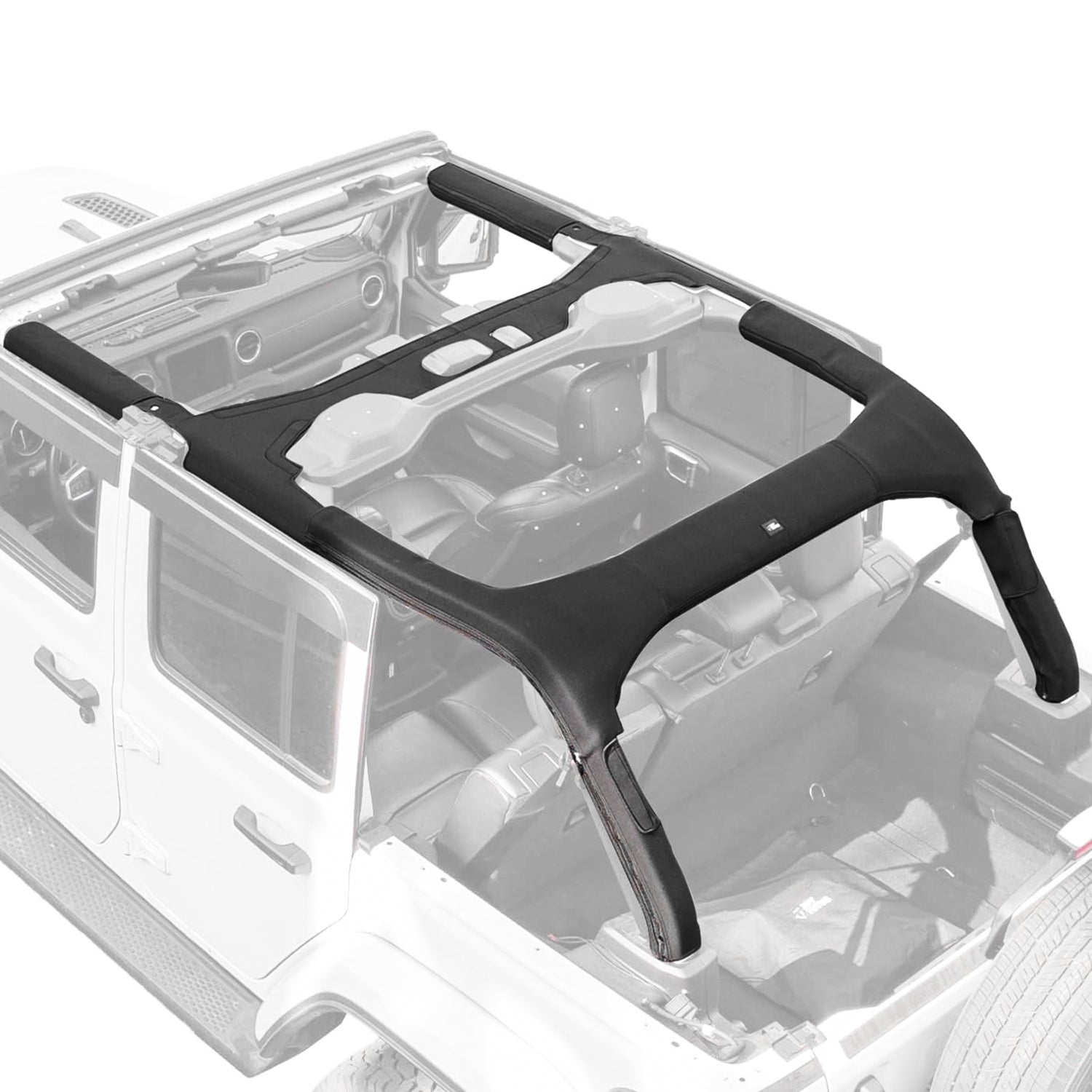Roll Bar Cover Compatible with 2018-2025 Wrangler JL Unlimited JLU, JL 4 Doors - OMOTOR