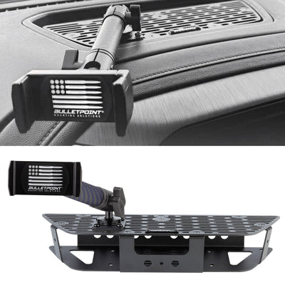 Metal Dash Mount Phone Holder Compatible with 2019+ Chevrolet Silverado GMC Sierra