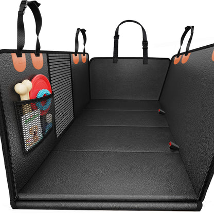 Large Hard Bottom Dog Seat Cover for Extended Cab Trucks