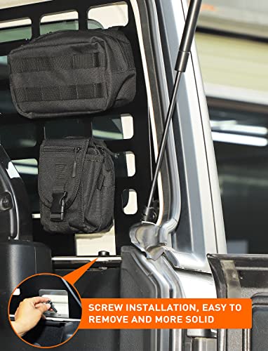 Rear Window Side Storage Racks for 2018-2026 Jeep Wrangler JLU 4 Door