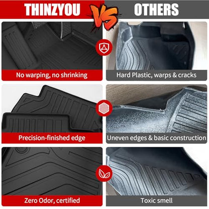 Floor Mats for Toyota Land Cruiser 2024 - 2026