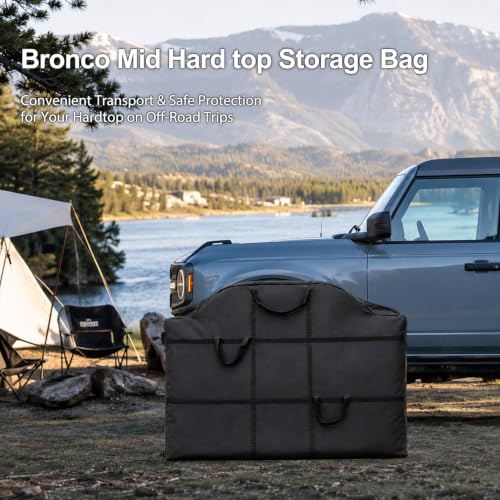 Middle Hard Top Storage Bag for Ford Bronco 2021-2026 4-Door