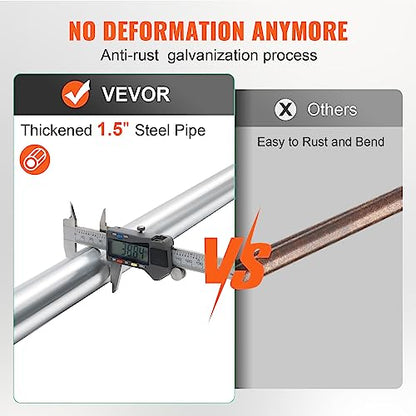 Cargo Bar, Truck Bed Bar Adjustable from 40" to 73", Heavy-Duty Steel Cargo Stabilizer Bar with 220 lbs Capacity, Truck Load Bar Stop Sliding for Pickup Truck Bed, SUV, Minitruck - OMOTOR