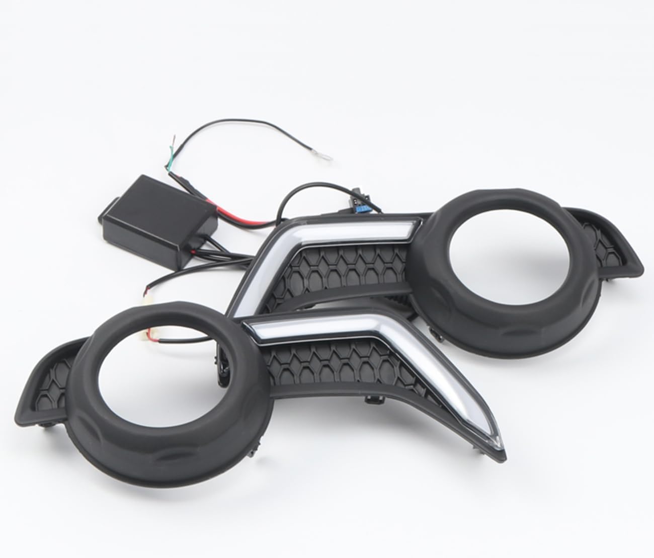 HIGH FLYING for Toyota 4Runner 2014-2024 Car Accessories LED Fog Light Day Lights DRL Daytime Running Lights 2PCS of A Kit, NOT Fit Limited (Amber Lighted Only)
