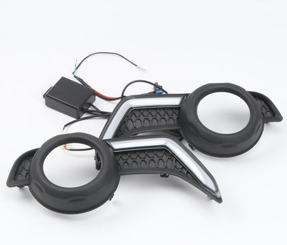 HIGH FLYING for Toyota 4Runner 2014-2024 Car Accessories LED Fog Light Day Lights DRL Daytime Running Lights 2PCS of A Kit, NOT Fit Limited (Amber Lighted Only)