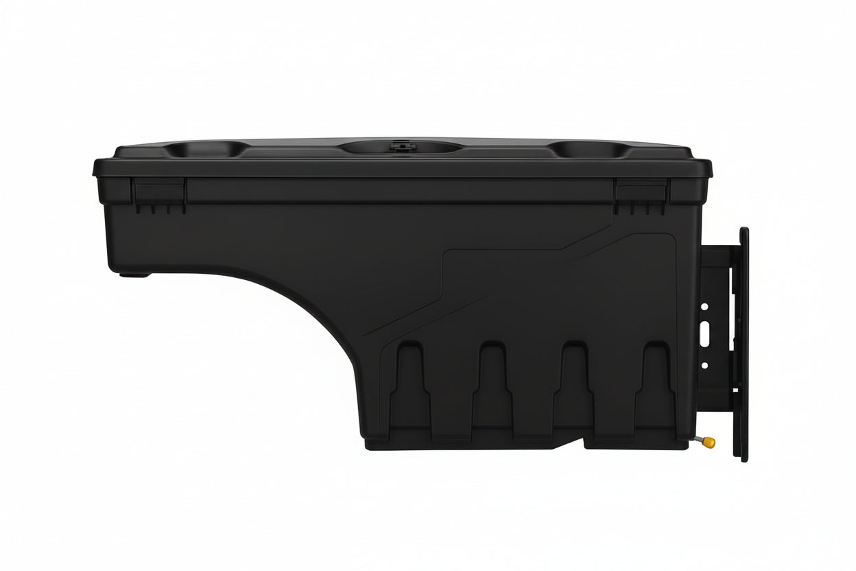 Real Truck Under Cover Swing Case Truck Bed Storage Box Fits 2005 - 2023 Toyota Tacoma