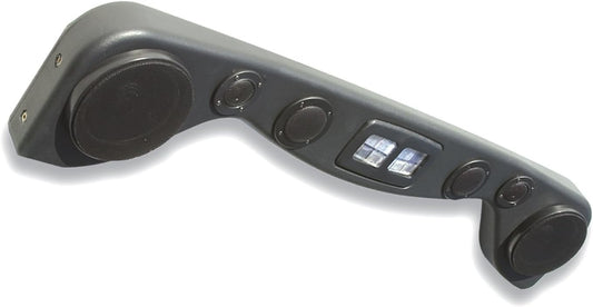 Vertically Driven 792501 6 Speaker Sound Bar Wrangler 87-02,Black