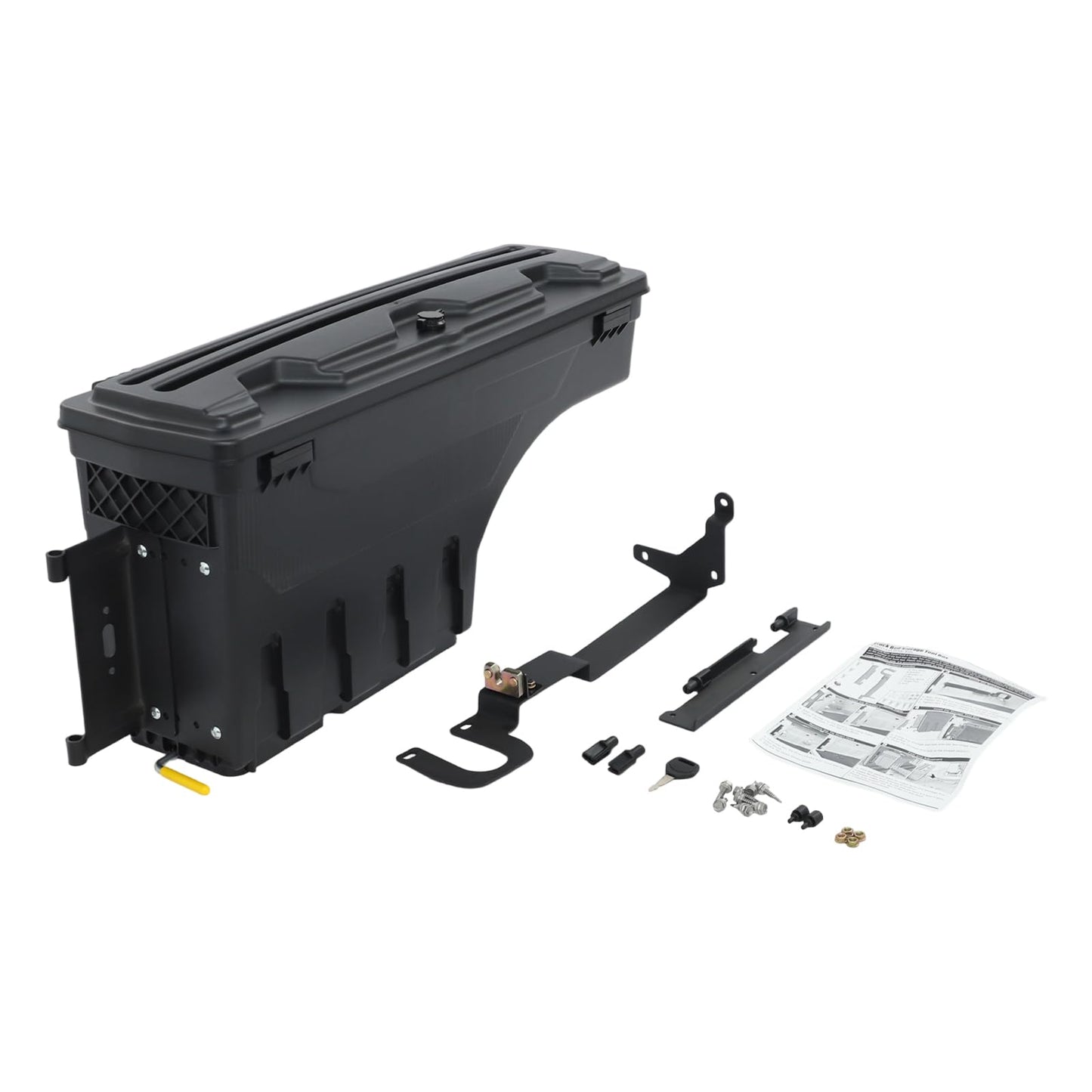 Truck Bed Storage Box For Ford Ranger 2019-2023 , ABS & Iron Tool Organizer