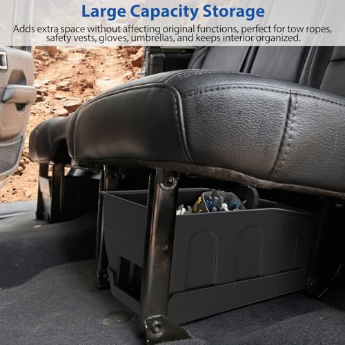 Rear Under Seat Storage for Jeep Wrangler JL JLU 2018-2026 4-Door