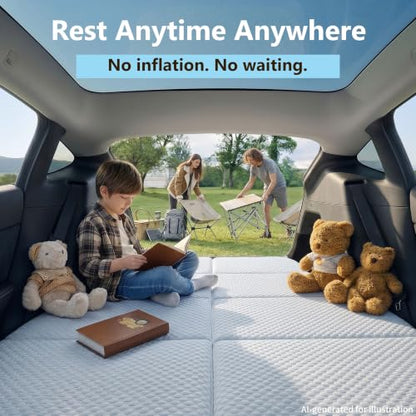 No Inflation Car Mattress for Toyota Land Cruiser for Camping & Road Trips