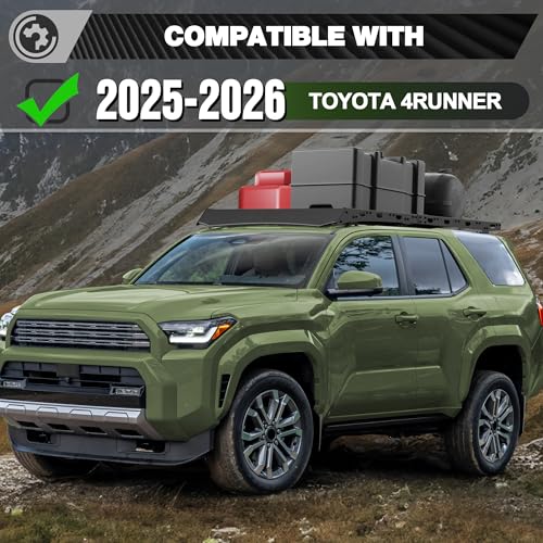 Roof Rack Cargo Basket for 2025-2026 Toyota 4Runner 6th Gen
