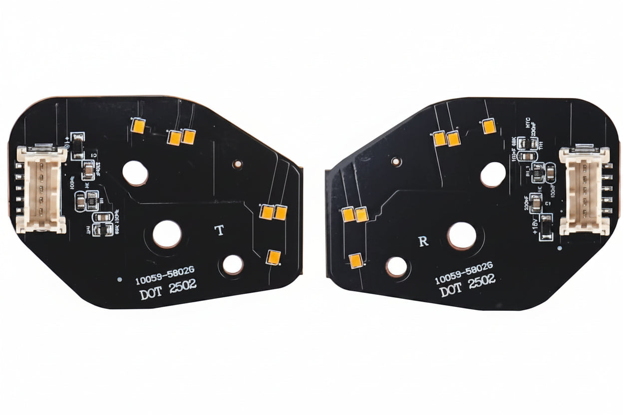 Amber DRL Lights Module Front Headlights Frame For Ford Ranger T9 Lariat Raptor 2023-2025